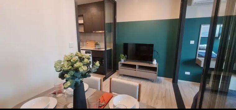 รูป 1 ห้องนอน | 1 ห้องน้ำ | MRT Huai Khwang | 30 ตร.ม. | 17,900 บาท/เดือน | ชั้น 25 — XT Huaikhwang กรุงเทพฯ - รูปที่ 3/9