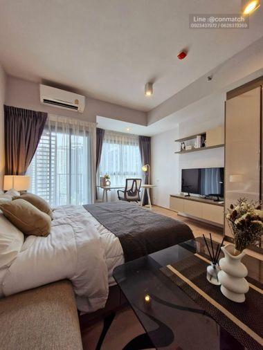 picture Studio | 1Bath | MRT Phra Ram 9 | 27sqm | THB 18,000/mo | Fl.21 — Ideo Rama 9 - Asoke Bangkok - 8/8