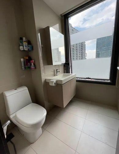 รูป 1 ห้องนอน | 1 ห้องน้ำ | BTS Ratchathewi | 46 ตร.ม. | 30,000 บาท/เดือน | ชั้น 18 — Pyne By Sansiri กรุงเทพฯ - รูปที่ 7/8