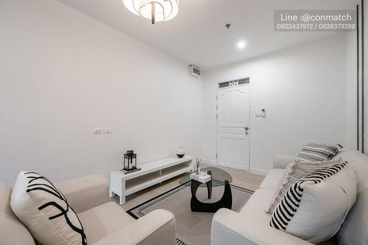 รูป 1 ห้องนอน | 1 ห้องน้ำ | BTS Udom Suk | 38 ตร.ม. | 14,800 บาท/เดือน | ชั้น 8 — City Home Sukhumvit กรุงเทพฯ - รูปที่ 1/10