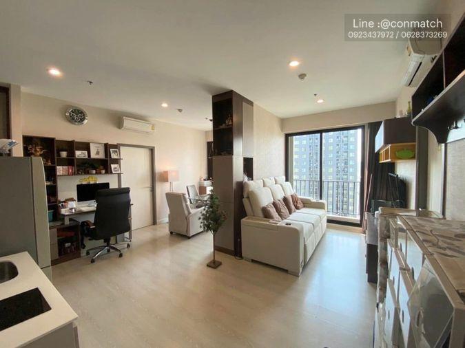 รูป 1 ห้องนอน | 2 ห้องน้ำ | MRT Kamphaeng Phet | 63 ตร.ม. | 35,000 บาท/เดือน | ชั้น 30 — Niche Pride Thonglor - Petchaburi Detailed กรุงเทพฯ - รูปที่ 3/4