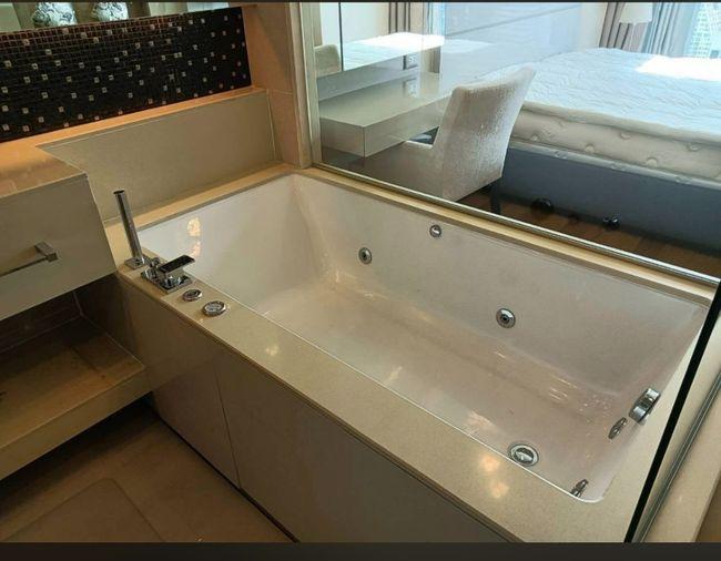 รูป 1 ห้องนอน | 1 ห้องน้ำ | BTS Saint Louis | 50 ตร.ม. | 37,000 บาท/เดือน | ชั้น 33 — The Address Sathorn กรุงเทพฯ - รูปที่ 9/10