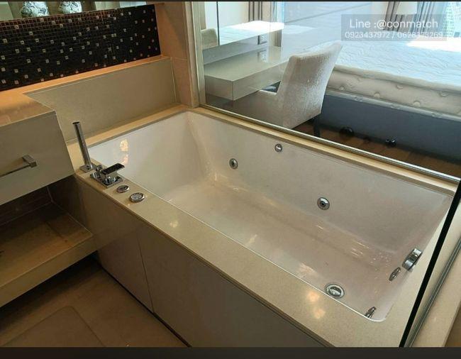 รูป 1 ห้องนอน | 1 ห้องน้ำ | BTS Saint Louis | 50 ตร.ม. | 37,000 บาท/เดือน | ชั้น 33 — The Address Sathorn กรุงเทพฯ - รูปที่ 9/10