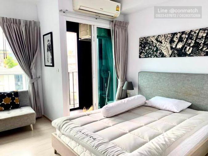 picture Studio | 1Bath | 24sqm | THB 1,200/mo | Fl.3 — Chapter One Eco Bangkok - 1/5