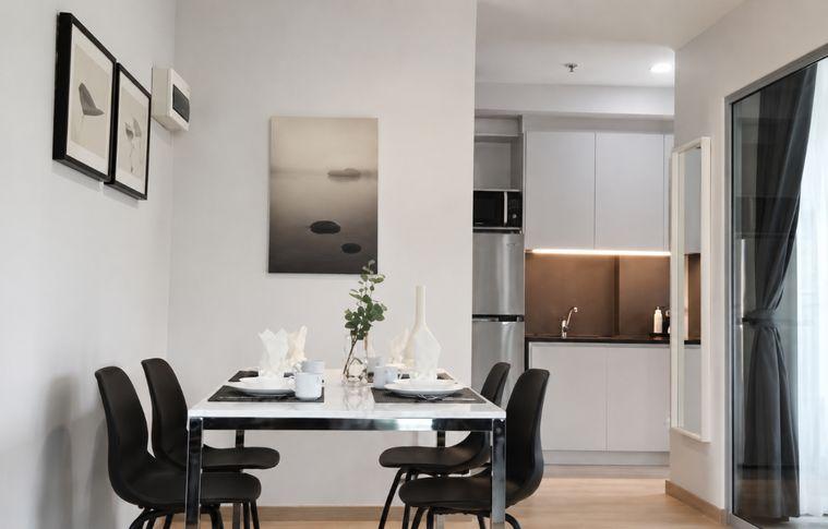 picture 2Bed | 1Bath | BTS Bearing | 45sqm | THB 16,000/mo | Fl.8 — Deco Condo Bangkok - 1/1
