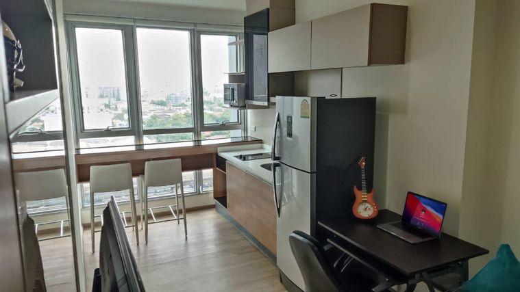 picture 1Bed | 1Bath | BTS On Nut | 35sqm | THB 19,000/mo | Fl.11 — Rhythm Sukhumvit 50 Bangkok - 1/7