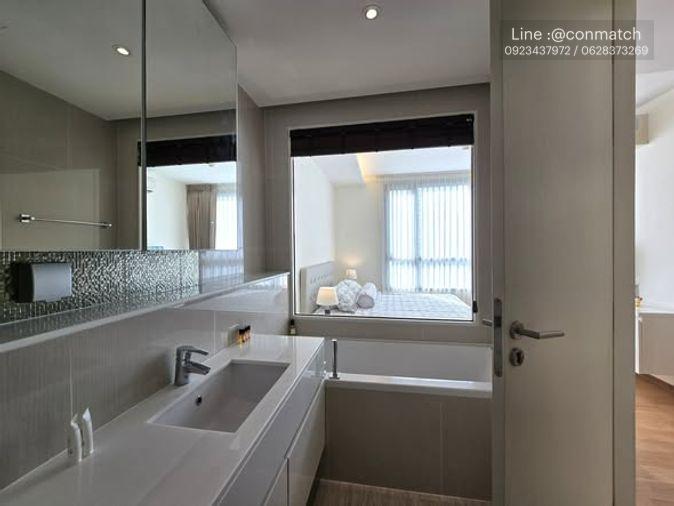รูป 2 ห้องนอน | 2 ห้องน้ำ | BTS Phrom Phong | 70 ตร.ม. | 54,000 บาท/เดือน | ชั้น 10 — H Sukhumvit 43 กรุงเทพฯ - รูปที่ 4/5