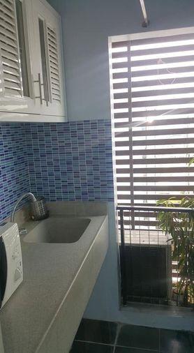 picture Studio | 1Bath | MRT Phra Ram 9 | 24sqm | THB 8,200/mo | Fl.14 — A Space Asoke-Ratchada Bangkok - 3/5