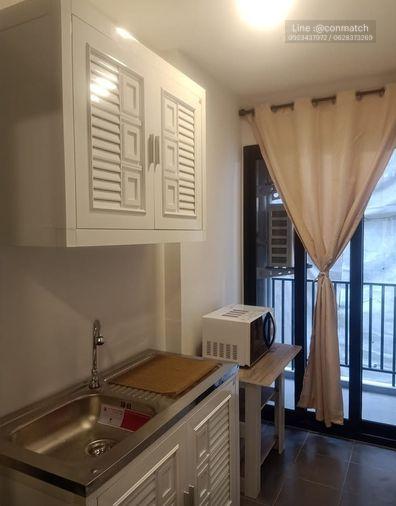 รูป 1 ห้องนอน | 1 ห้องน้ำ | BTS Udom Suk | 28 ตร.ม. | 6,500 บาท/เดือน | ชั้น 5 — The Series Condo Tiwanon กรุงเทพฯ - รูปที่ 8/10
