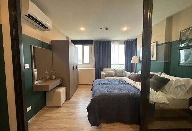 รูป 1 ห้องนอน | 1 ห้องน้ำ | MRT Huai Khwang | 30 ตร.ม. | 17,900 บาท/เดือน | ชั้น 25 — XT Huaikhwang กรุงเทพฯ - รูปที่ 4/9