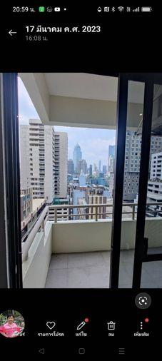 รูป 1 ห้องนอน | 1 ห้องน้ำ | BTS Nana | 55 ตร.ม. | 21,000 บาท/เดือน | ชั้น 14 — Saranjai Mansion กรุงเทพฯ - รูปที่ 9/10