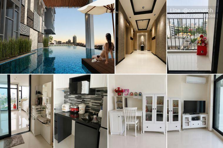 รูป 1 ห้องนอน | 1 ห้องน้ำ | BTS Chong Nonsi | 28 ตร.ม. | 15,000 บาท/เดือน | ชั้น 7 — Bangkok Horizon Sathorn กรุงเทพฯ - รูปที่ 1/1
