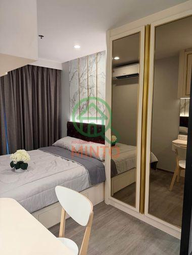 รูป 🚝 ปล่อยเช่า Regent Home วุฒากาศ ตึก A ชั้นสูงลิ่ว 32 ตกแต่งบิลท์อินไม้แท้หรูหรา เปิดม่านรับวิวองค์พระสวยงามสงบตา! 🕌 - รูปที่ 3/12