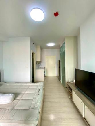 picture Studio | 1Bath | 24sqm | THB 1,200/mo | Fl.3 — Chapter One Eco Bangkok - 3/5