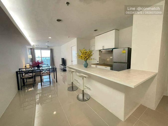 picture 2Bed | 2Bath | BTS Phrom Phong | 81sqm | THB 40,000/mo | Fl.38 — Waterford Diamond Bangkok - 1/10