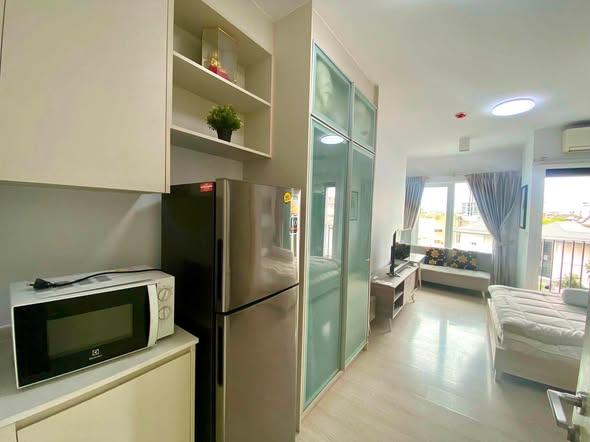 picture Studio | 1Bath | 24sqm | THB 1,200/mo | Fl.3 — Chapter One Eco Bangkok - 4/5