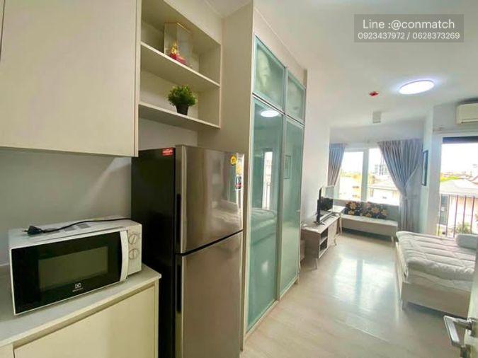 picture Studio | 1Bath | 24sqm | THB 1,200/mo | Fl.3 — Chapter One Eco Bangkok - 4/5