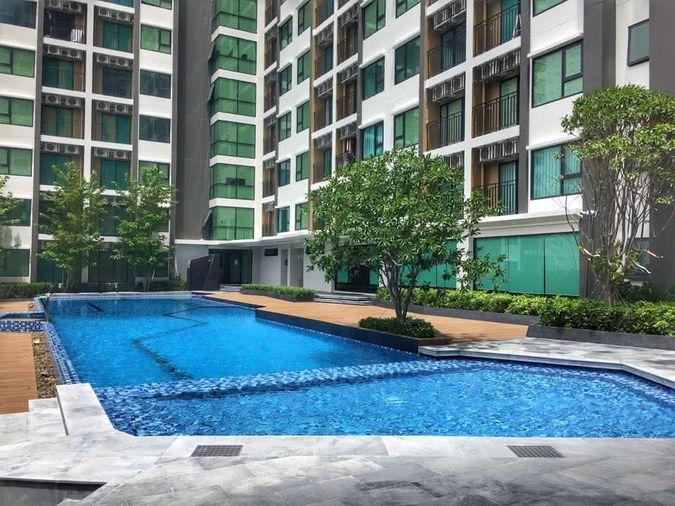 รูป 1 ห้องนอน | 1 ห้องน้ำ | MRT Yaek Tiwanon | 22 ตร.ม. | 8,500 บาท/เดือน | ชั้น 21 — Kensington Sukhumvit -Theparak กรุงเทพฯ - รูปที่ 4/4