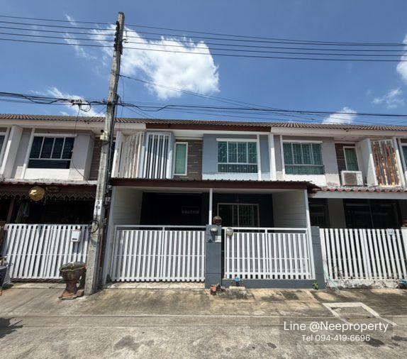รูป ให้เช่าบ้านทาวน์เฮ้าส์ 2 ชั้น ซอยพุทธบูชา 36 แยก 1 ใกล้ ม.พระจอมเกล้าธนบุรี (Pet friendly 🐶(แมวน้อย)) - รูปที่ 1/11
