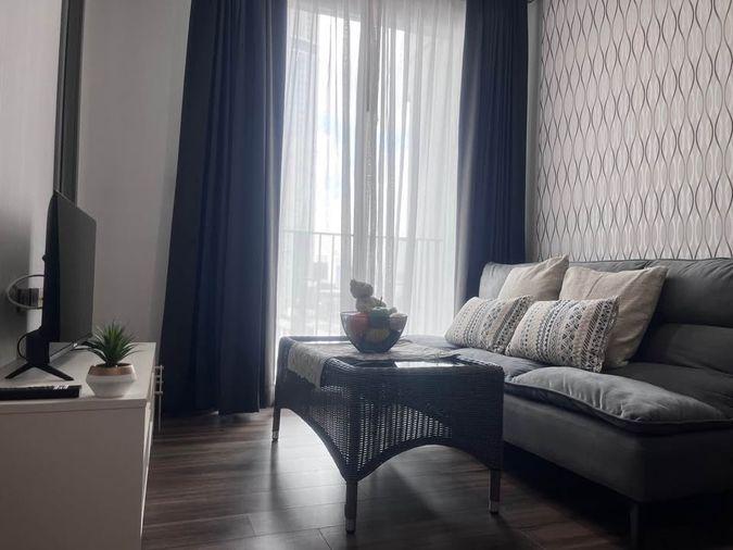 รูป 1 ห้องนอน | 1 ห้องน้ำ | BTS Ekkamai | 35 ตร.ม. | 18,000 บาท/เดือน | ชั้น 7 — Ceil By Sansiri กรุงเทพฯ - รูปที่ 1/9