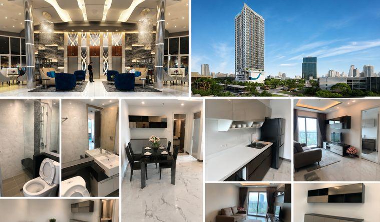picture 1Bed | 1Bath | MRT Sam Yan | 60sqm | THB 30,000/mo | Fl.27 — Supalai Elite Surawong Bangkok - 1/1
