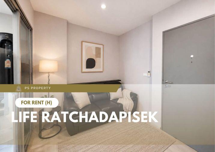 รูป ให้เช่า 🔥 Life Ratchadapisek 🔥 เฟอร์นิเจอร์ และ เครื่องใช้ไฟฟ้าครบ ใกล้ MRT ห้วยขวาง - รูปที่ 1/9