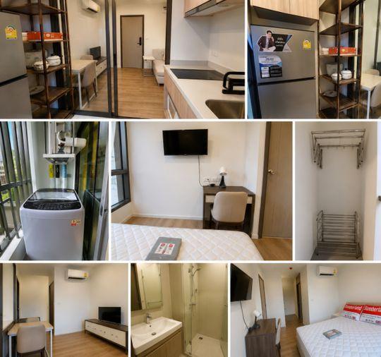 รูป 1 ห้องนอน | 1 ห้องน้ำ | BTS Punnawithi | 30 ตร.ม. | 12,500 บาท/เดือน | ชั้น 6 — The Nest Sukhumvit 64 กรุงเทพฯ - รูปที่ 1/1