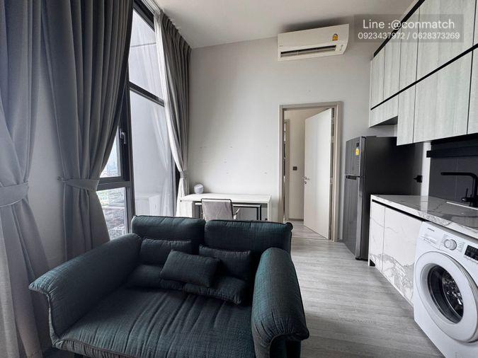 รูป 1 ห้องนอน | 1 ห้องน้ำ | BTS Punnawithi | 32 ตร.ม. | 25,000 บาท/เดือน | ชั้น 29 — The Line Sukhumvit 101 กรุงเทพฯ - รูปที่ 1/10