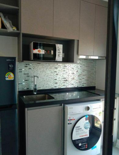 picture 1Bed | 1Bath | MRT Yaek Tiwanon | 30sqm | THB 13,000/mo | Fl.35 — The Clev Riverline Bangkok - 6/10