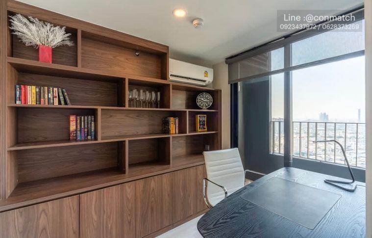 รูป 1 ห้องนอน | 1 ห้องน้ำ | BTS Chong Nonsi | 32 ตร.ม. | 32,000 บาท/เดือน | ชั้น 33 — Knightsbridge Prime Sathorn กรุงเทพฯ - รูปที่ 3/7