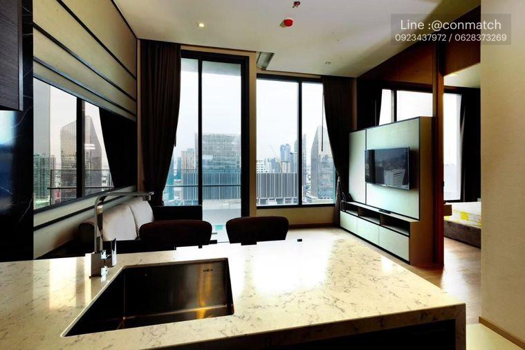 picture 1Bed | 1Bath | MRT Sukhumvit | 44sqm | THB 40,000/mo | Fl.32 — The Esse Asoke Bangkok - 4/10
