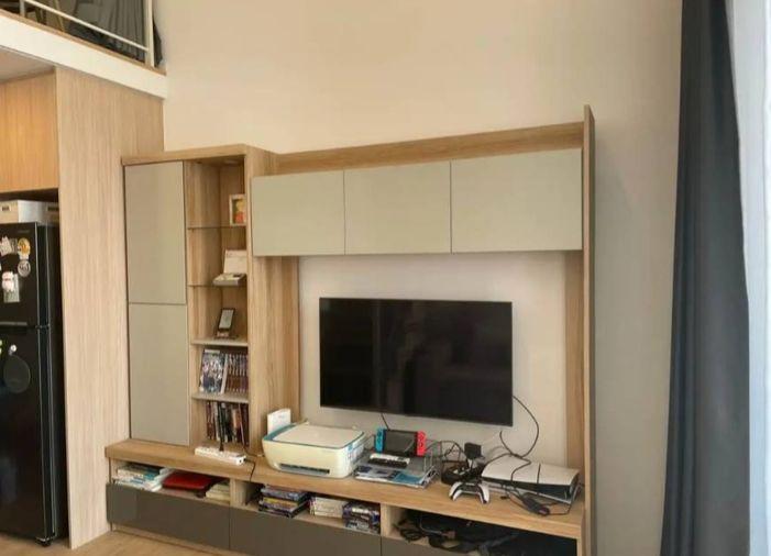 picture 1Bed | 1Bath | MRT Phra Ram 9 | 38sqm | THB 23,000/mo | Fl.14 — Land Bangkok - 8/10