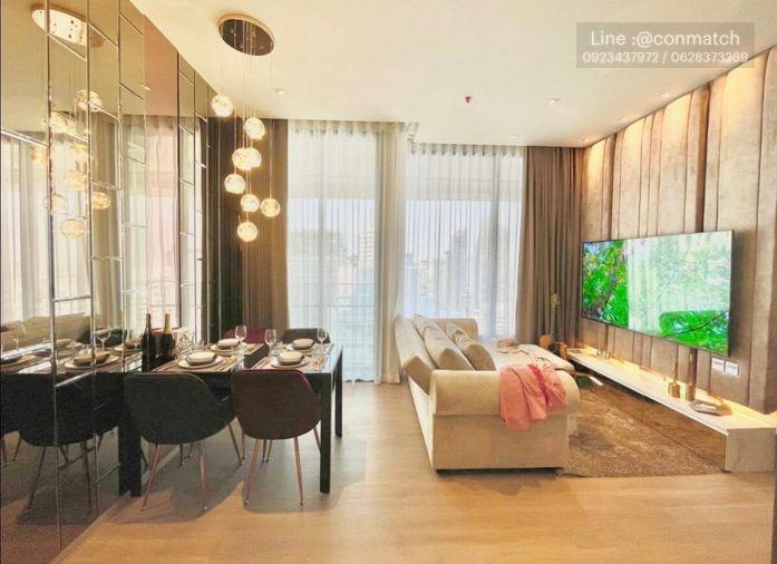 picture 1Bed | 1Bath | MRT Sukhumvit | 53sqm | THB 60,000/mo | Fl.32 — The Esse Asoke Bangkok - 5/10
