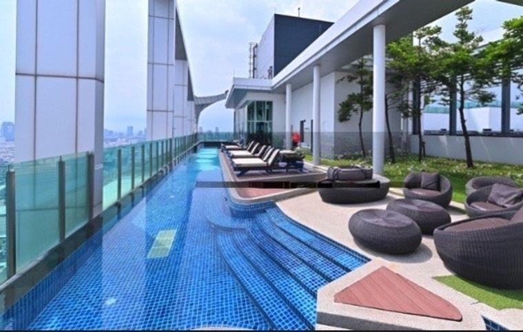 รูป 1 ห้องนอน | 1 ห้องน้ำ | MRT Huai Khwang | 32 ตร.ม. | 16,000 บาท/เดือน | ชั้น 30 — Life Ratchadapisek กรุงเทพฯ - รูปที่ 3/5