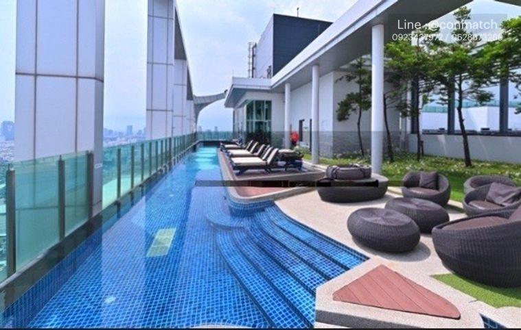 รูป 1 ห้องนอน | 1 ห้องน้ำ | MRT Huai Khwang | 32 ตร.ม. | 16,000 บาท/เดือน | ชั้น 30 — Life Ratchadapisek กรุงเทพฯ - รูปที่ 3/5