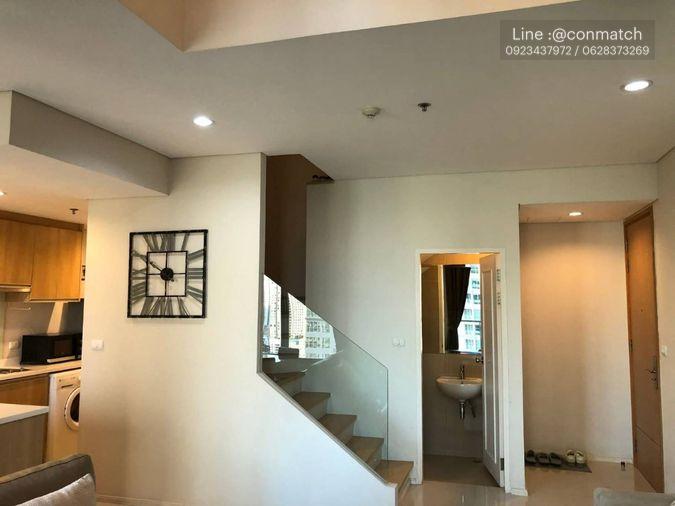picture 1Bed | 2Bath | MRT Phetchaburi | 86sqm | THB 48,000/mo | Fl.25 — Villa Asoke Bangkok - 2/9