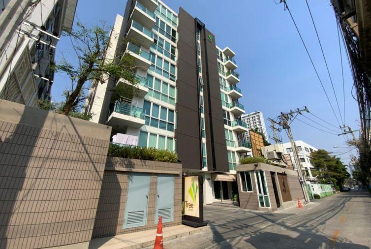 picture 2Bed | 1Bath | BTS Phra Khanong | 60sqm | THB 30,000/mo | Fl.2 — Tree Condo Sukhumvit 42 Bangkok - 1/10