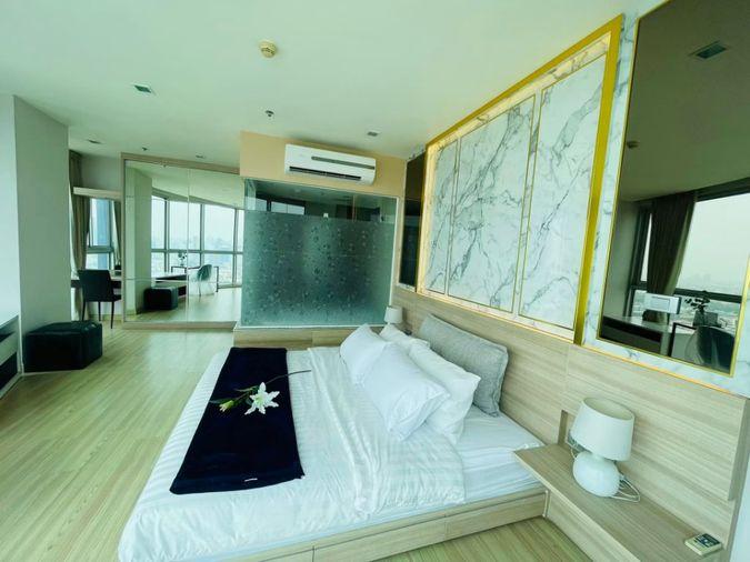 รูป 1 ห้องนอน | 1 ห้องน้ำ | BTS Phra Khanong | 52 ตร.ม. | 38,000 บาท/เดือน | ชั้น 37 — Sky Walk Residences กรุงเทพฯ - รูปที่ 3/10