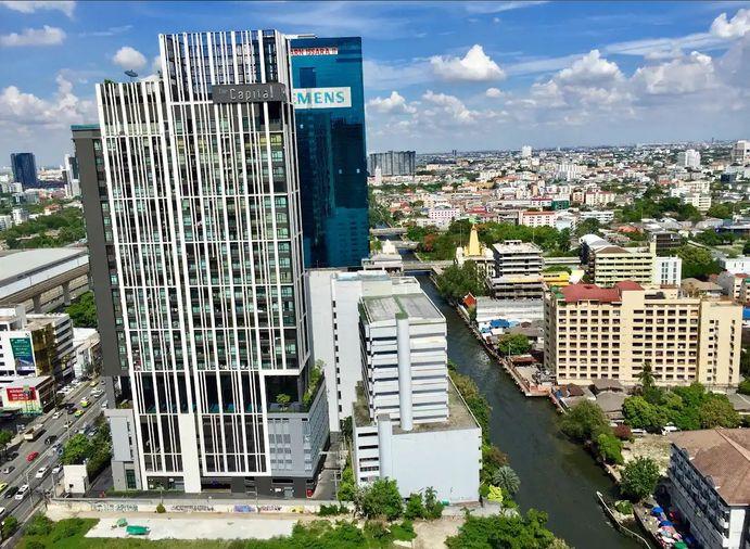 รูป 1 ห้องนอน | 1 ห้องน้ำ | BTS Khlong San | 38 ตร.ม. | 14,000 บาท/เดือน | ชั้น 25 — Thru Thong Lor กรุงเทพฯ - รูปที่ 4/10
