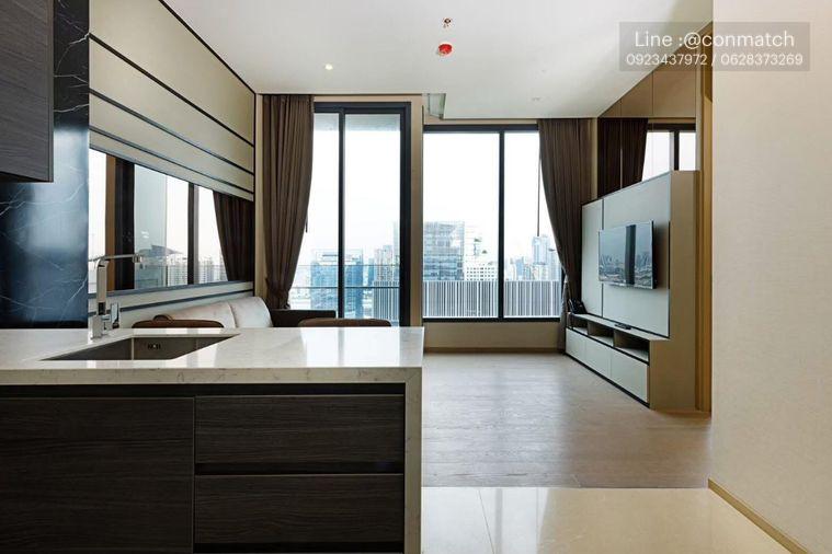 picture 1Bed | 1Bath | MRT Sukhumvit | 44sqm | THB 40,000/mo | Fl.32 — The Esse Asoke Bangkok - 3/10
