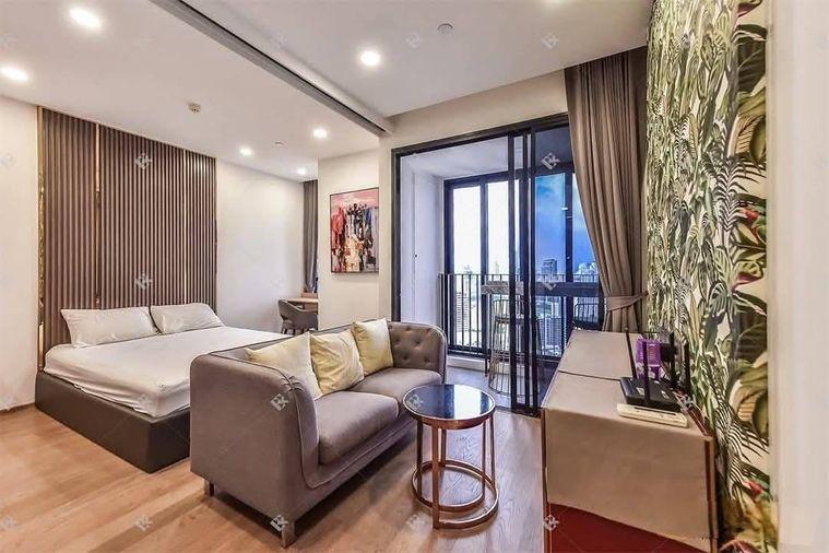 รูป 1 ห้องนอน | 1 ห้องน้ำ | MRT Sam Yan | 34 ตร.ม. | 29,000 บาท/เดือน | ชั้น 40 — Ashton Chula - Silom กรุงเทพฯ - รูปที่ 4/9