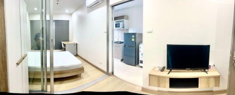 รูป 1 ห้องนอน | 1 ห้องน้ำ | BTS Punnawithi | 34 ตร.ม. | 11,000 บาท/เดือน | ชั้น 32 — Supalai Veranda SUKHUMVIT117 กรุงเทพฯ - รูปที่ 9/10