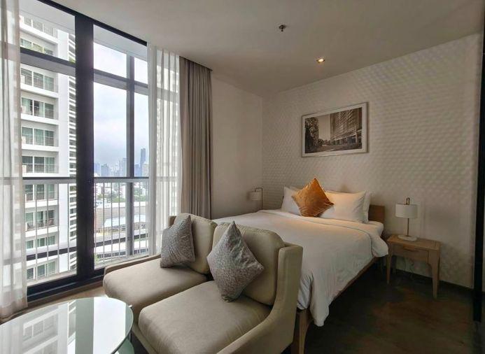 รูป สตูดิโอ | 1 ห้องน้ำ | BTS Phrom Phong | 33 ตร.ม. | 29,000 บาท/เดือน | ชั้น 23 — Park Origin Phrom Phong กรุงเทพฯ - รูปที่ 1/3