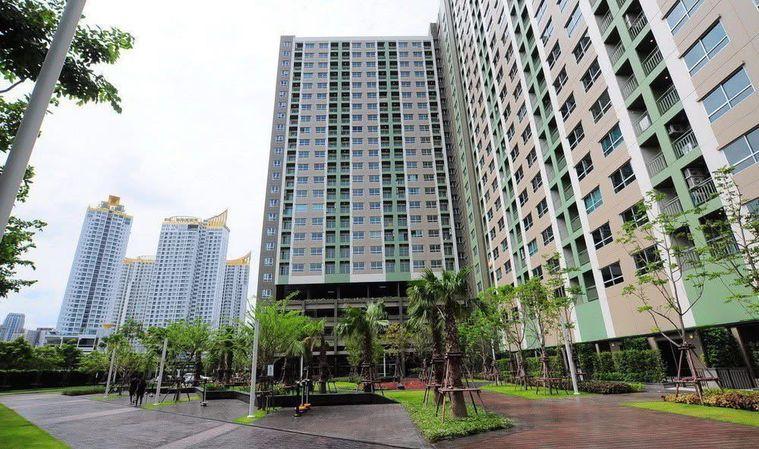 picture 1Bed | 1Bath | MRT Phra Ram 9 | 32sqm | THB 14,000/mo | Fl.10 — Lumpini Place Rama 9 Bangkok - 1/10