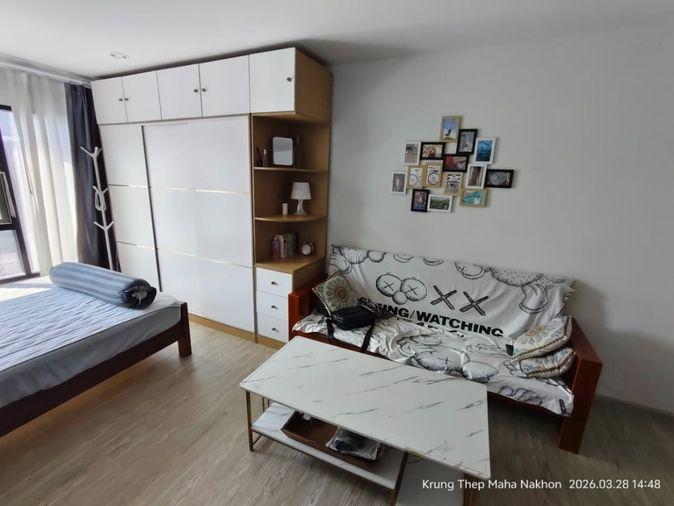 รูป 1 ห้องนอน | 1 ห้องน้ำ | MRT Bang O | 30 ตร.ม. | 10,000 บาท/เดือน | ชั้น 7 — Rye Condo กรุงเทพฯ - รูปที่ 4/10