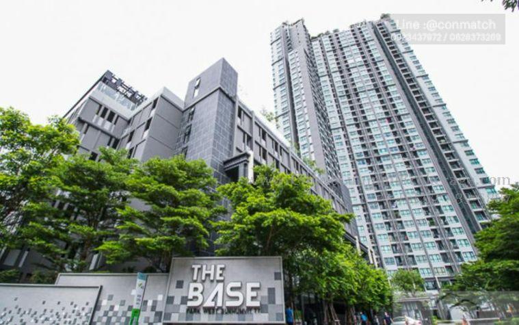 รูป 1 ห้องนอน | 1 ห้องน้ำ | BTS On Nut | 29 ตร.ม. | 16,000 บาท/เดือน | ชั้น 39 — The Base Park West Sukhumvit 77 กรุงเทพฯ - รูปที่ 1/10