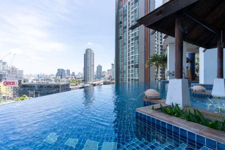 รูป 1 ห้องนอน | 1 ห้องน้ำ | BTS Phra Khanong | 54 ตร.ม. | 40,000 บาท/เดือน | ชั้น 27 — Sky Walk Residences กรุงเทพฯ - รูปที่ 6/10