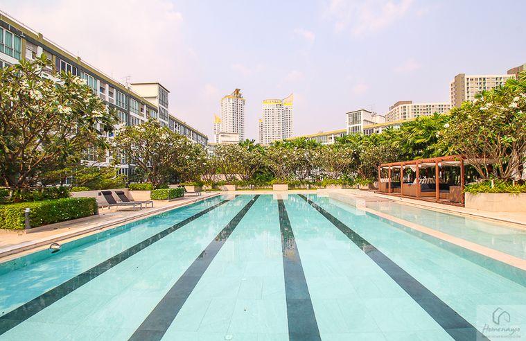 รูป 1 ห้องนอน | 1 ห้องน้ำ | MRT Phra Ram 9 | 27 ตร.ม. | 15,000 บาท/เดือน | ชั้น 4 — Garden Asoke - Rama 9 กรุงเทพฯ - รูปที่ 2/10
