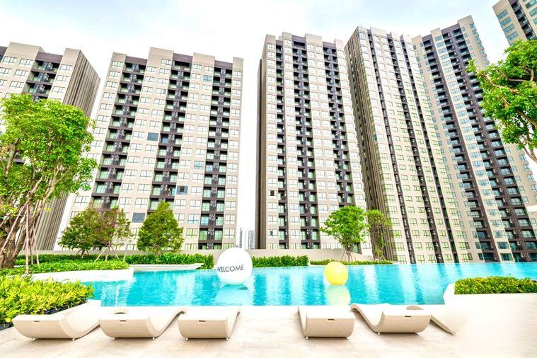 picture 1Bed | 1Bath | BTS Udom Suk | 32sqm | THB 15,000/mo | Fl.9 — Elio Del Nest Bangkok - 2/9