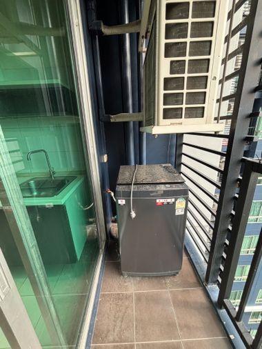 รูป 1 ห้องนอน | 1 ห้องน้ำ | BTS On Nut | 30 ตร.ม. | 15,000 บาท/เดือน | ชั้น 15 — The Base Sukhumvit 77 กรุงเทพฯ - รูปที่ 8/8